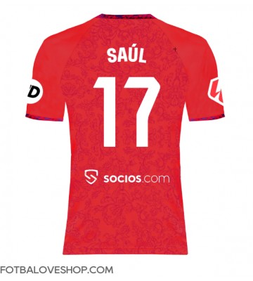 Sevilla Saul Niguez #17 Venkovní Dres 2024-25 Krátký Rukáv